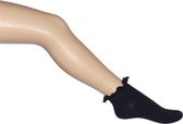 Bonnie Doon - Kinderen - Lettuce Short Sock - Blauw - maat 33-34 (2 paar)