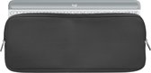 kwmobile toetsenbord hoes geschikt voor Logitech MK470 hoesje - Neopreen keyboard beschermhoes - Reis case met rits - Keyboards cover in grijs