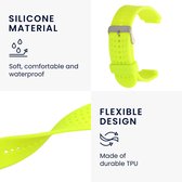 kwmobile bandje geschikt voor Garmin Forerunner 25 (L - 40 x 47 x 13.9 mm) - Armband voor fitnesstracker in groen - Horlogeband