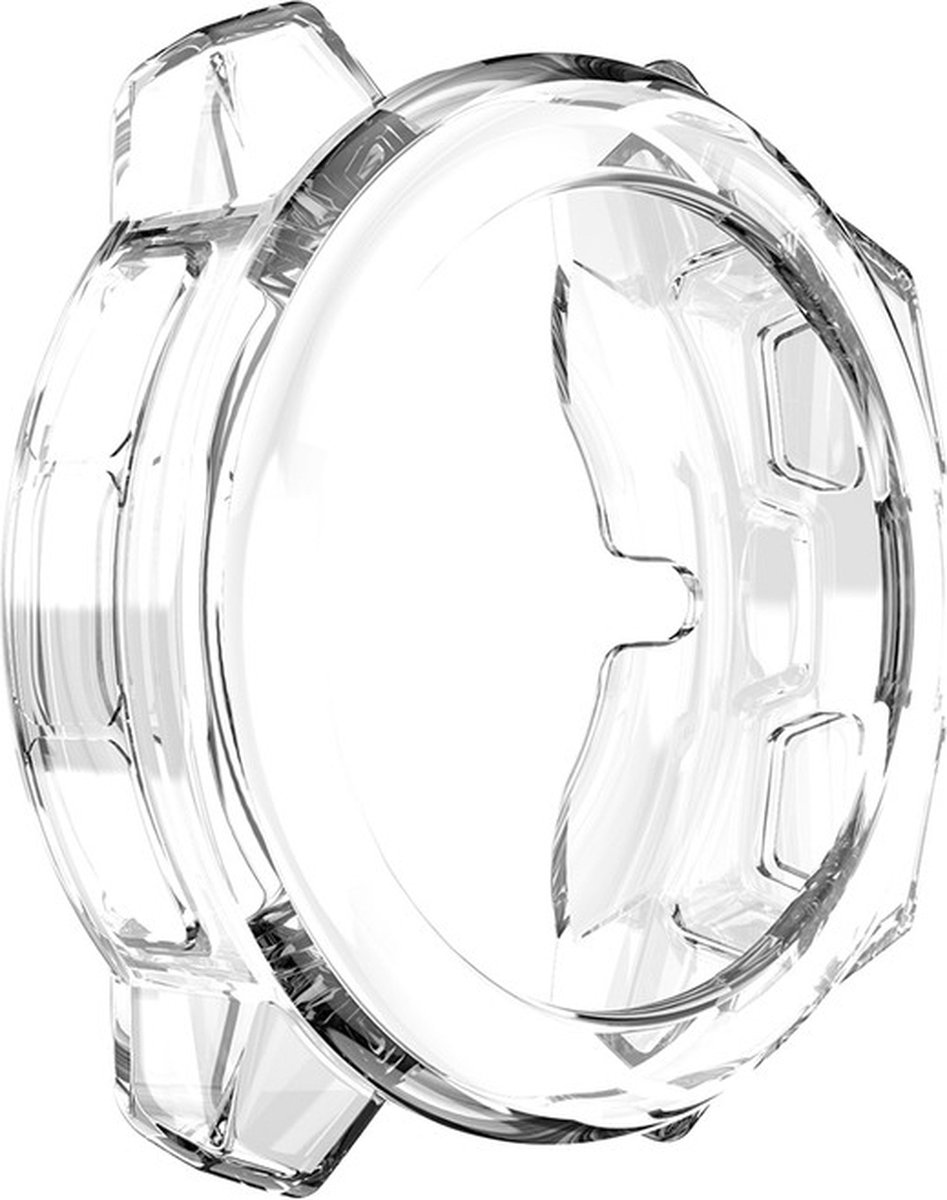 Beschermende watch case - hoesje - geschikt voor Garmin Instinct - transparant