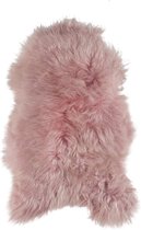 Dyreskinn Schapenvacht ijslands roze 90-110cm lengte / 60-70cm breedte