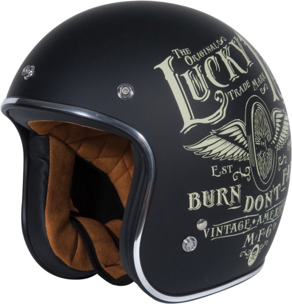 Origine Primo Flying Wheel Open Helm Zwart S