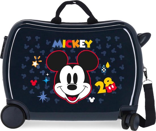 Disney Mickey Mouse rol zit kinderkoffers donker blauw | bol