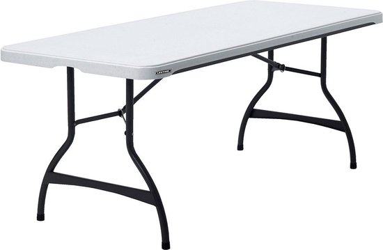 Table pliante Lifetime Wit Acier Plastique 182 x 73,5 x 76 cm