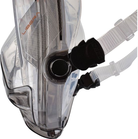 Seac Sub Full Face Snorkelmasker Libera Blauw/Oranje S/M