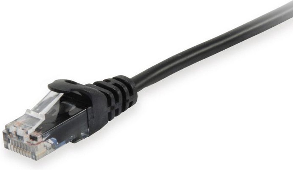 Equip Patchkabel Cat6A U/UTP 2xRJ45 20.00m schwarz LSZH