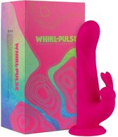 FeelzToys - Whirl-Pulse Roterende Rabbit Vibrator & Afstandsbediening Roze