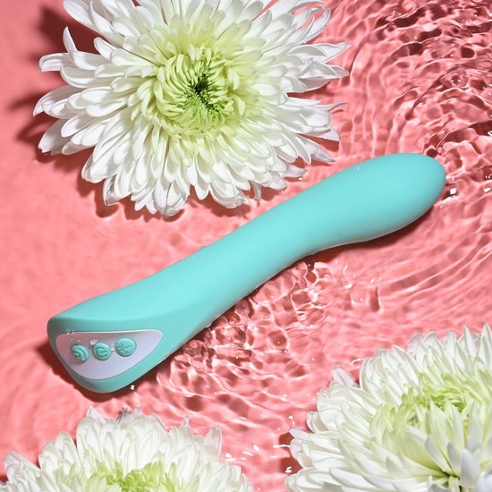 Evolved - Vibromasseur Come With Me pour le point G - Turquoise