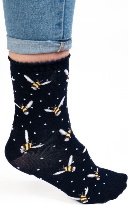 Wrendale Sokken - Bij - 'Busy Bee' Bee Socks