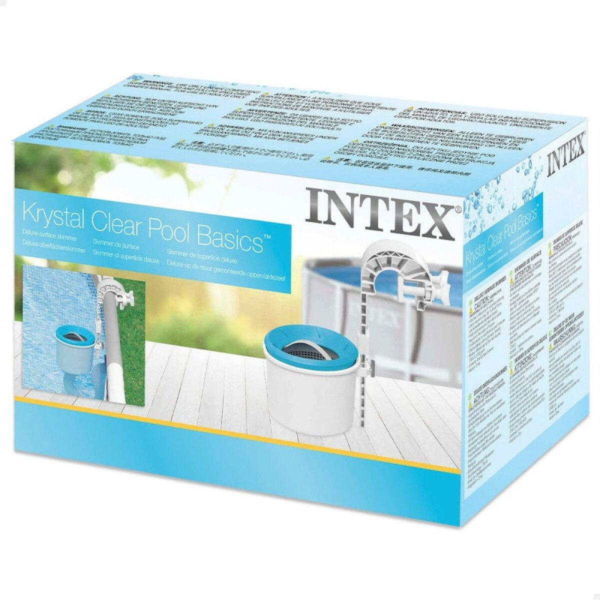 Skimmer pour la surface Intex deluxe + support mural - Intex 28000 | bol
