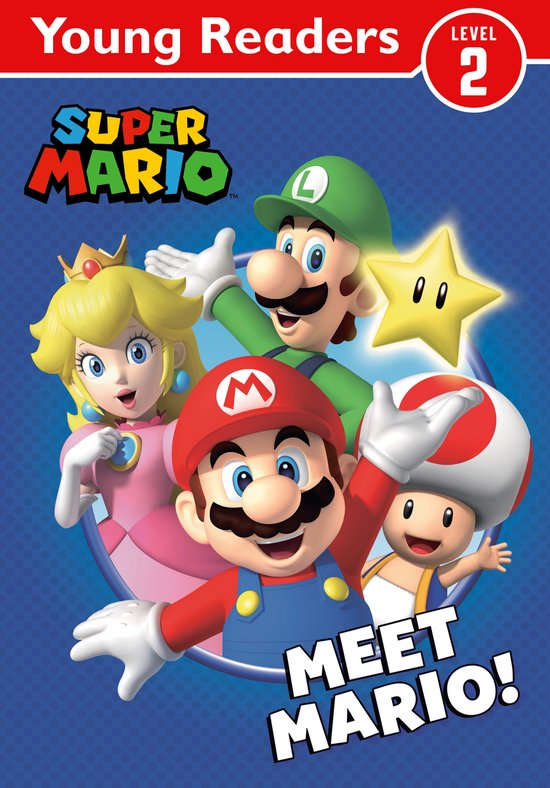 Official Super Mario: Young Reader – Meet Mario! - cover