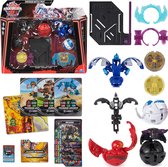 Bakugan - Battle 5-Pack Special Attack - Dragonoid x Ventri x Bruiser x Octogan x Trox - Figurines tournantes et cartes à collectionner