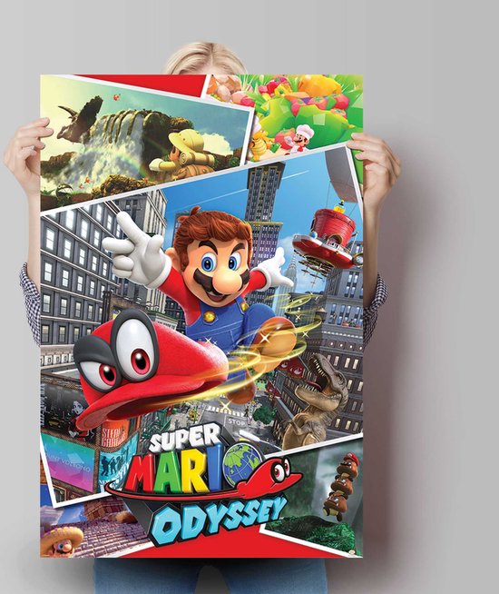 Poster Super Mario - Odyssey 91,5x61 cm - Reinders