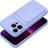 Case2go - Coque pour Xiaomi Redmi Note 12 5G - Avec porte-cartes - Violet