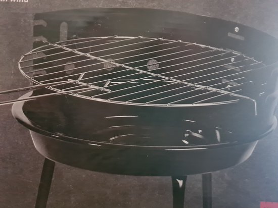 Grill Meister Houtskool barbecue - Rond - 38x32.5x54cm van Grill Meister — afbeelding 3