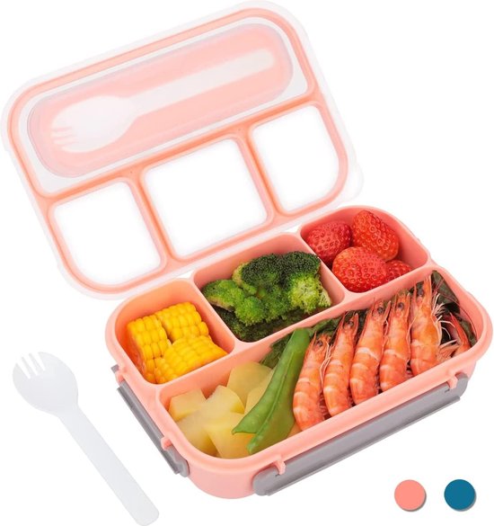Lunch Box, Bote Djeuner En Plastique Pour Enfant Adulte, Bote
