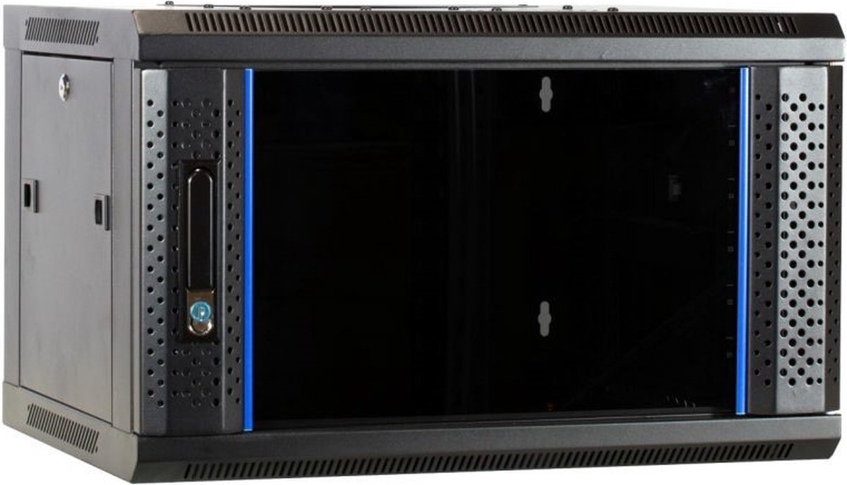 DSIT 27 HE 19 Serverschrank mit perforierter Fronttür BxTxH 600 x 800 x 1400mm