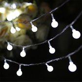 Guirlande Lumineuse Wit Froid • 20 lumières LED • Lumières féériques • 5 mètres • Blanc froid • Guirlande lumineuse • Éclairage de Noël • Éclairage d'ambiance • Eclairage de jardin Cordon lumineux avec prise