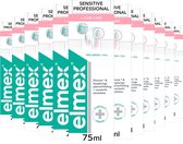 12x Elmex Tandpasta Sensitive Professional Gum Care 75 ml
