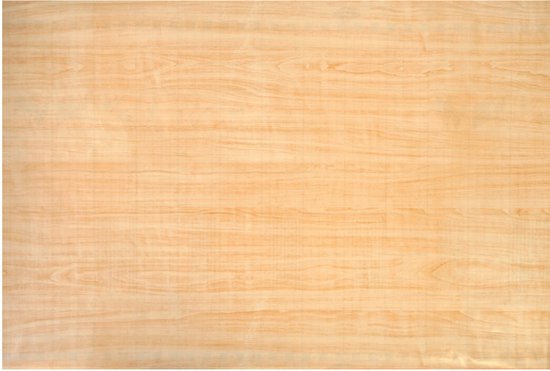 Decoratie plakfolie - 2x - lichtbruin hout patroon - 45 cm x 2 m - zelfklevend