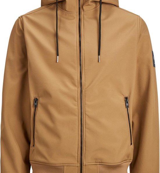 JACK&JONES JJEBASIC SOFTSHELL HOOD NOOS Heren Jas - Maat XXL