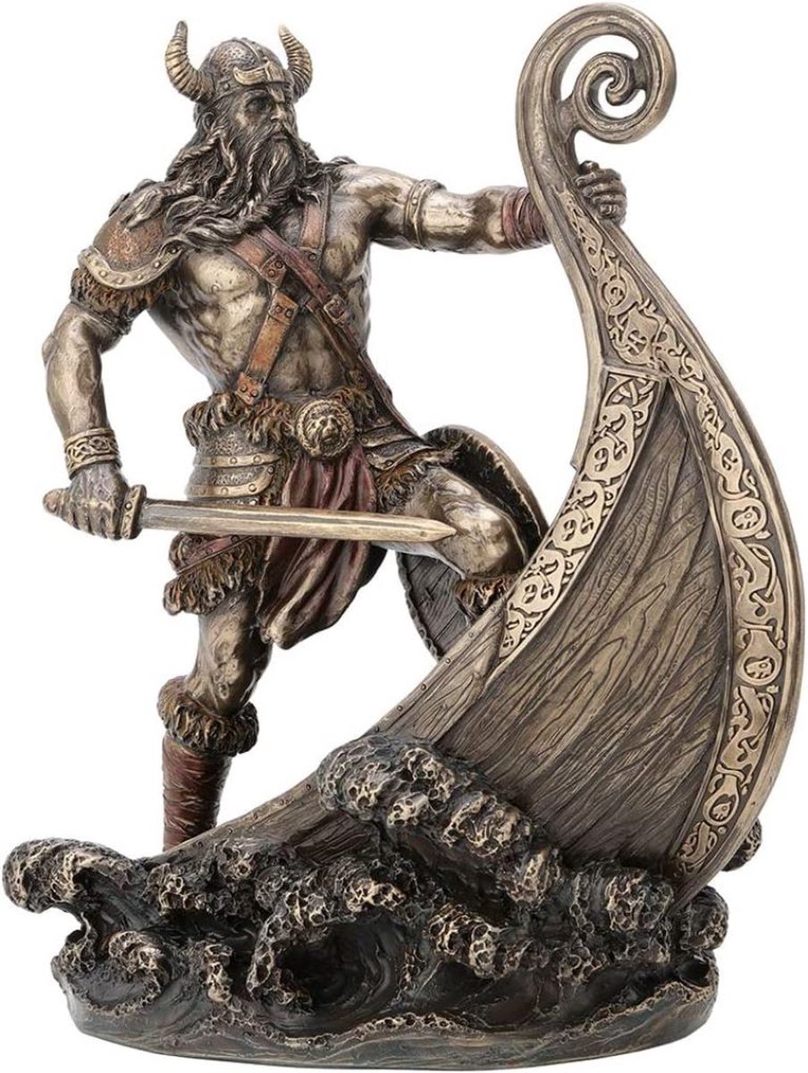 Veronese by Joh. Vogler GmbH Premium Viking Chess Figures, Set of 32, Hand Painted up to 80 mm