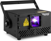 Party laser - BeamZ Pollux 1200 - Laser lichteffect met rode, groene en blauwe lasers - 1.2W