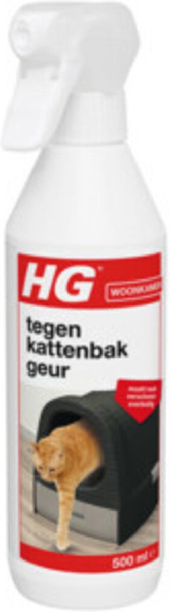 Bol.com 6x HG Tegen Kattenbakgeur 500 ml aanbieding