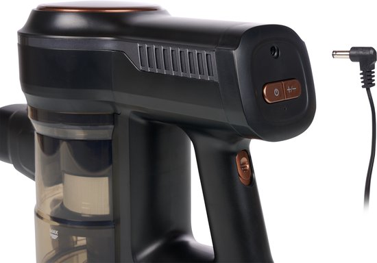 Aspirateur balai sans fil Princess Dynamic Storm 339390 - Durée d'utilisation de 30 min - Fonction de stationnement pratique - Zwart