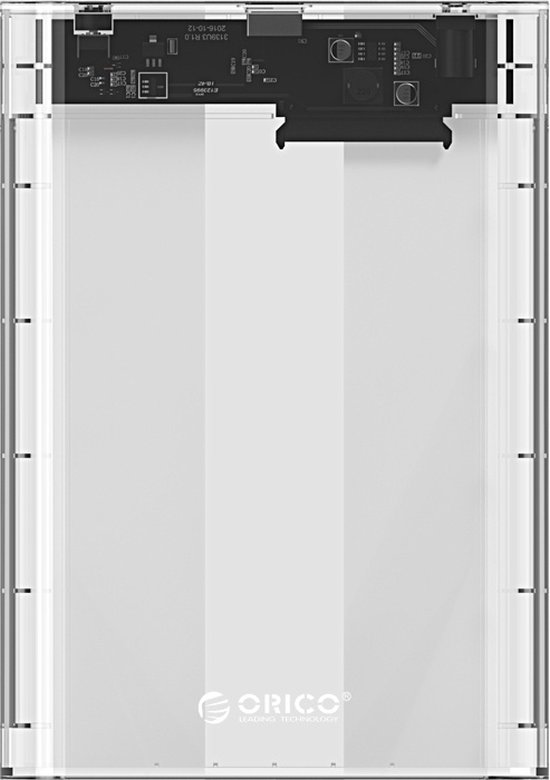 Orico Transparante Harde Schijf Behuizing 3.5 inch- SATA III - USB3.0 - 5Gbps