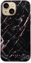 Burga Tough Case Apple iPhone 13 Hoesje Rose Gold Marble Print