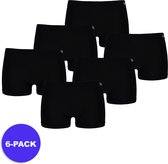Apollo (Sports) - Bamboe Hipster Naadloos - Zwart - Maat S - 6-Pack - Voordeelpakket