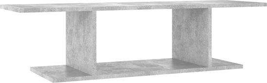 vidaXL - Tv-wandmeubel - 103x30x26,5 - cm - betongrijs