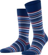 FALKE Microblock business & casual katoen sokken heren blauw - Maat 41-42