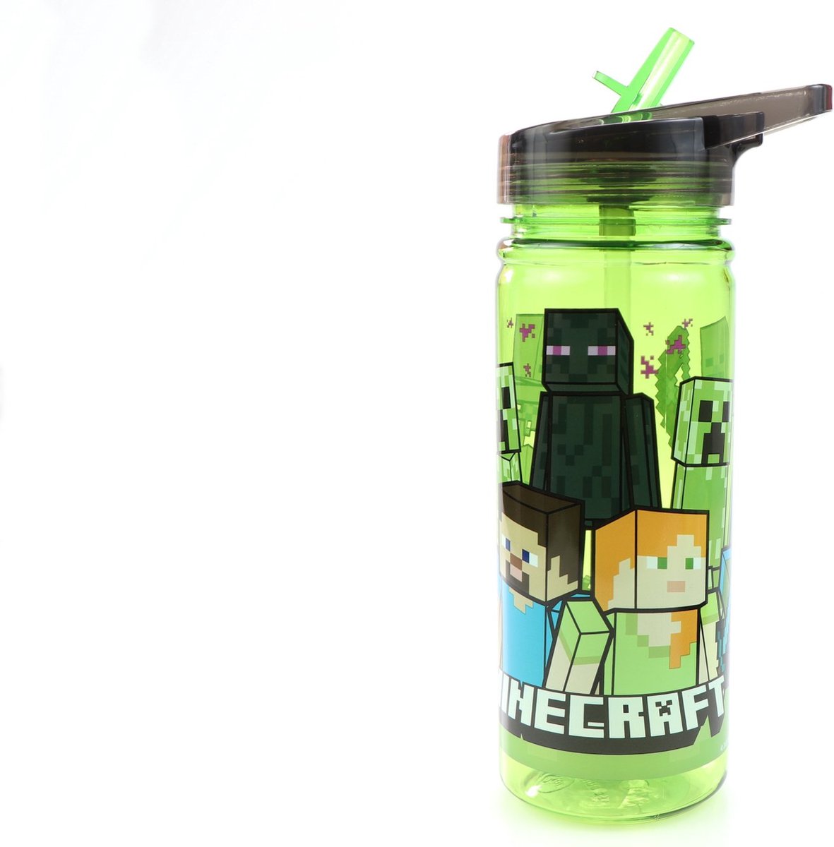 Set Repas Enfant Minecraft - Gourde 400ml Et Boîte Déjeuner Sans BPA, Fabriqué En UE