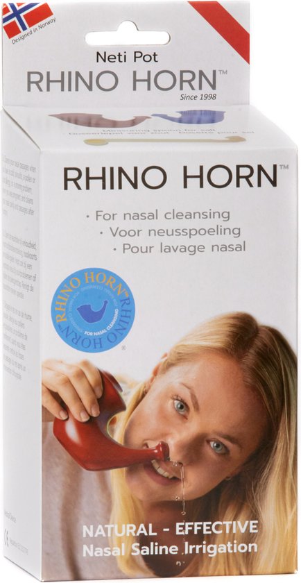Rhino Horn Neusspoeler Rood - Rhino