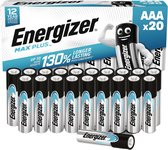 Pile AAA Energizer Max Plus, 1,5 V (paquet de 20 pièces)