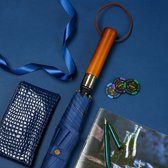 Paraplu - Stormparaplu - Golfparaplu - Windproof - Extra sterk - Cadeau - 27 inch- Blauw