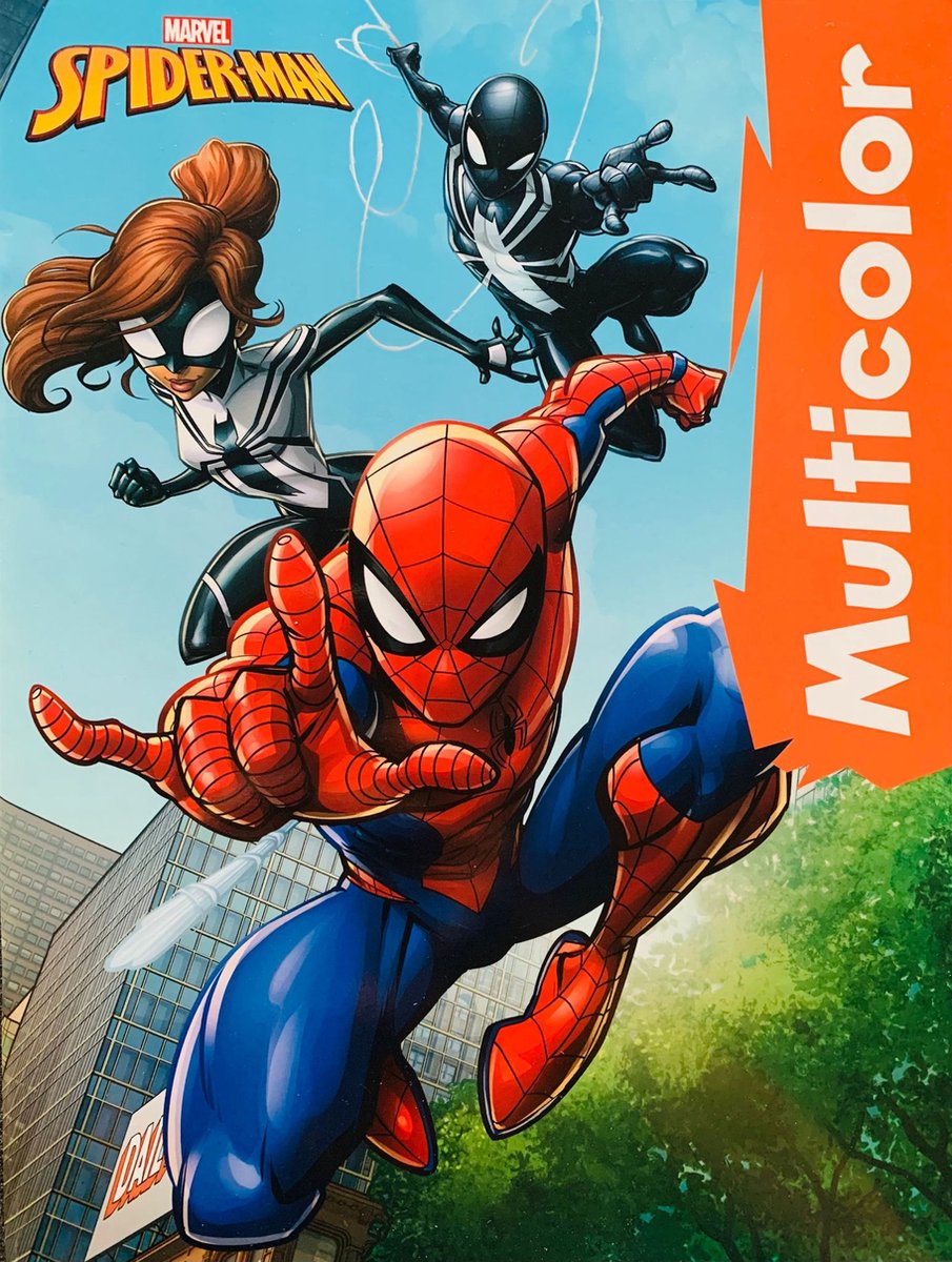 Spiderman - marvel - Boek spéciaux Nederland - Livre de coloriage Megacolor  avec