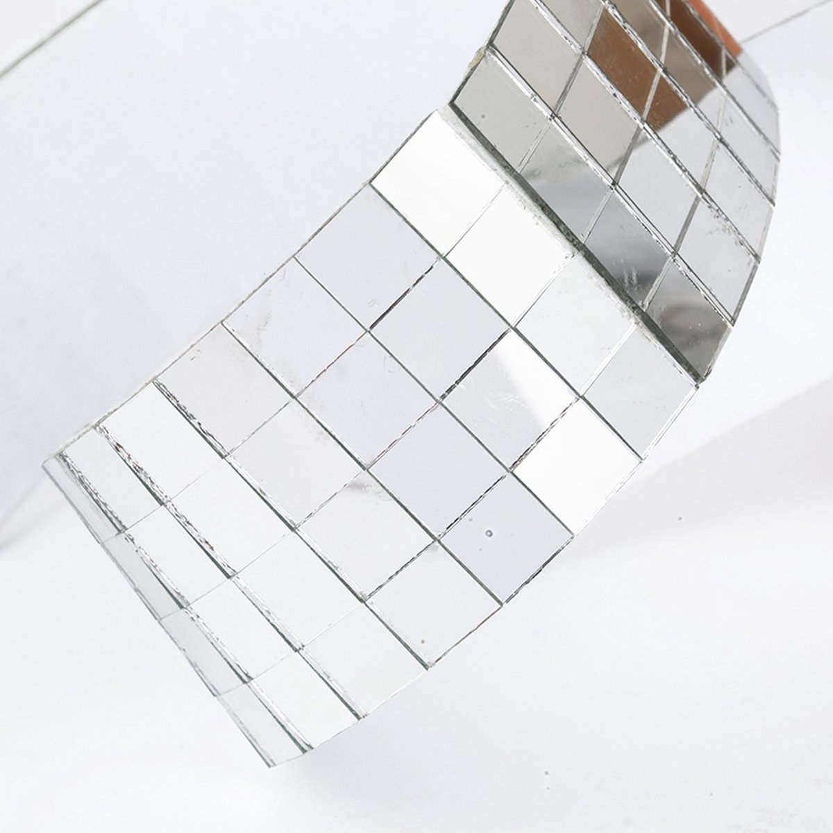 Abonda Disco Spiegeltegels, 750 stks Kleine Vierkante Spiegel Decals, Spiegelstickers Vierkante Glazen Spiegels Mozaïek Tegels Voor Decoratieve Decal Craft Abonda Disco Spiegeltegels, 750 stks Kleine Vierkante Spiegel Decals, Spiegelstickers Vierkante Glazen Spiegels Mozaïek Tegels Voor Decoratieve Decal Craft
