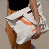 MYOMY MY CHANGEMAKER Bag Smile - Waste Cotton Orange