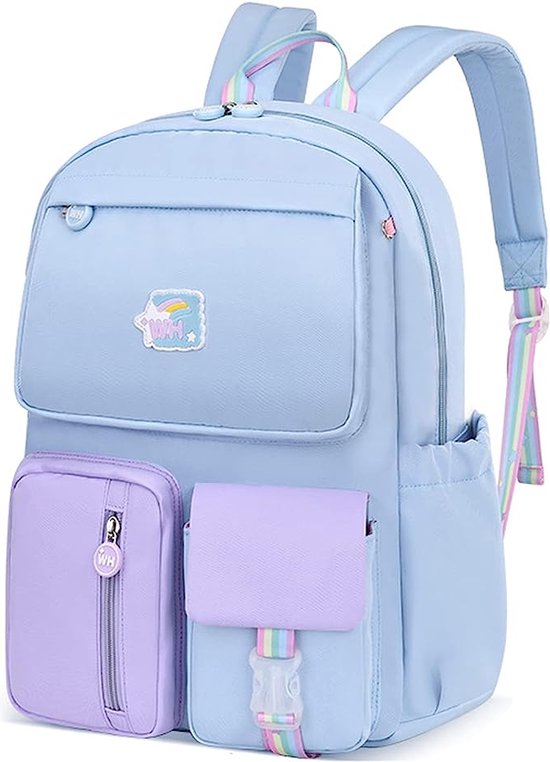 Fandare Kinderrugzak, schooltas, voor jongens en meisjes, waterdicht, van nylon, S