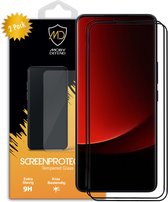 2-Pack Xiaomi 13 Ultra Screenprotectors - MobyDefend Screensavers Met Zwarte Randen - Gehard Glas - Glasplaatjes Geschikt Voor Xiaomi 13 Ultra