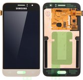 Compleet blok geschikt voor Samsung Galaxy J1 2016 LCD-Touchscreen Goud
