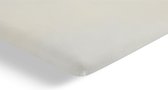 B Bright Hoeslaken Jersey voor splittopper - 100% katoen - 180/200 x 200/220 cm - Off white