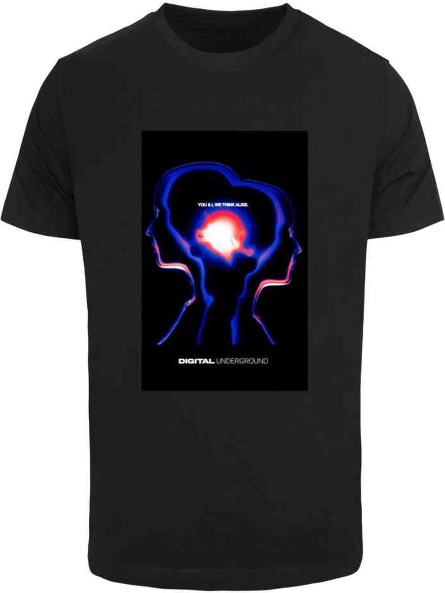 Mister Tee Digital Underground Heren T-shirt L Zwart
