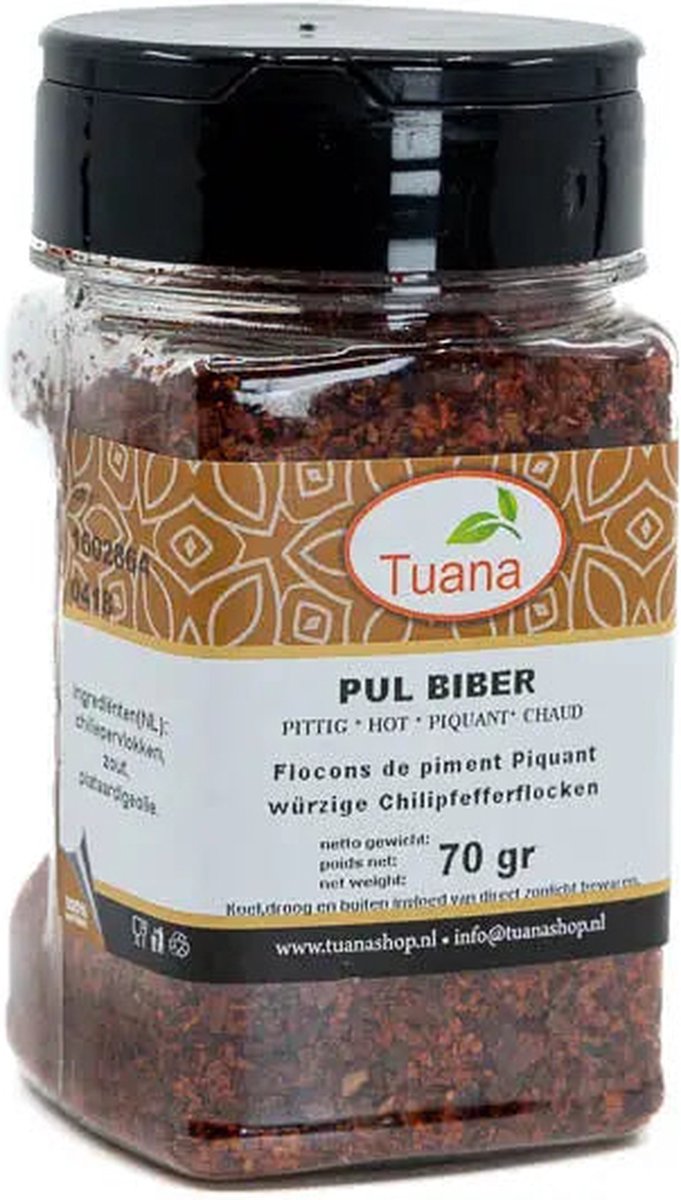 Pul Biber (500g), flocons de piment 100% naturel et sans additifs