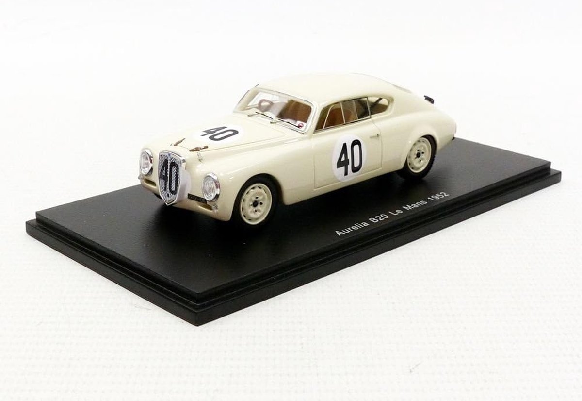 Spark LANCIA AURELIA B20 – Le Mans 1952 1/43 Scale
