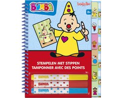 Bumba stempelen met stippen boek - educatief speelgoed peuter kleuter - vanaf 3 jaar - Studio 100 - Bambolino Toys junior