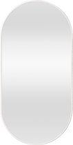 Spiegel Charlton - Hangspiegel - 30x60cm - Mat Wit - Passpiegel - Elegant Design